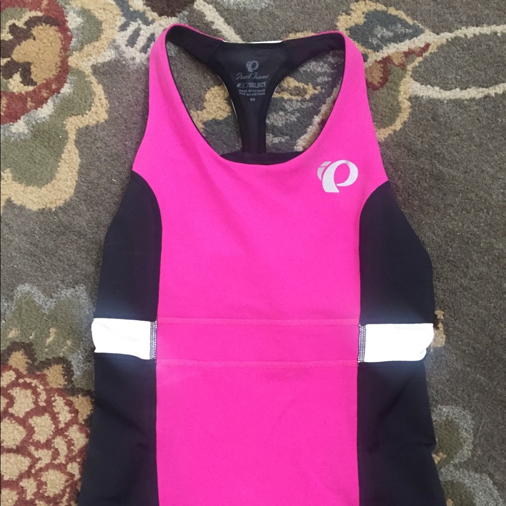 Pearl Izumi Women’s Top w/ Built-In Bra SZ M